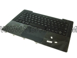 MacBook 13.3-inch Top Case with Keyboard Black USA
