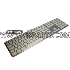 Used Apple USB Aluminium Keyboard for OS 10.4.10 or higher British
