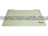 MacBook 13.3-inch 2.0 / 2.1 / 2.2 / 2.4 GHz Top Case with Keyboard White Denmark